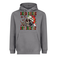 Storm Dead inside but jolly af Heavyweight Hoodie - NancyCooperArtShop