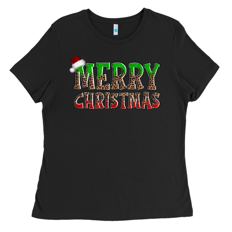 Merry Christmas Ladies Tee by AdoDesignShop | Teevron