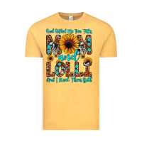 Vintage Mustard god gifted me two titles mom and lolli  and i rock Vintage Tee - JahusDesignShop