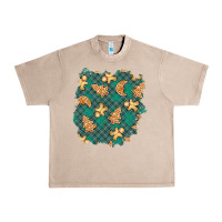 French Oak christmas gingerbread cookies patch Urban Heavy Tee - BundleAndBundleShop