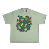 Oil Green christmas gingerbread cookies patch Urban Heavy Tee - BundleAndBundleShop