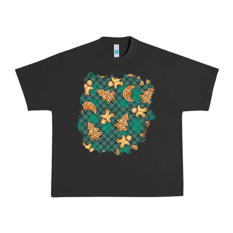 Christmas Gingerbread Cookies Patch Urban Heavy Tee by BundleAndBundleShop | Teevron