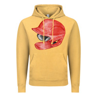 Vintage Mustard red baseball batting helmet fa element Vintage Hoodie - FaDigitalArtStudio