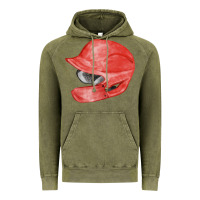 Vintage Olive red baseball batting helmet fa element Vintage Hoodie - FaDigitalArtStudio