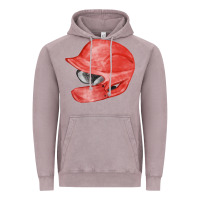 Vintage Zinc red baseball batting helmet fa element Vintage Hoodie - FaDigitalArtStudio