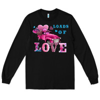 Black loads of love wıth truck Long Sleeve Tee - AdoDesignShop