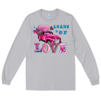 Moon Dust loads of love wıth truck Long Sleeve Tee - AdoDesignShop