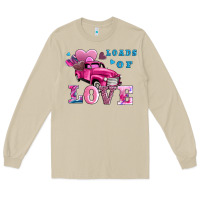 Mushroom loads of love wıth truck Long Sleeve Tee - AdoDesignShop