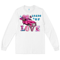 White loads of love wıth truck Long Sleeve Tee - AdoDesignShop
