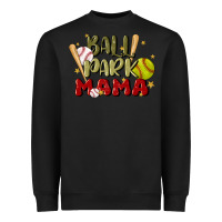 Black ballpark mama Heavyweight Sweatshirt - JahusDesignShop