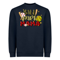 Navy ballpark mama Heavyweight Sweatshirt - JahusDesignShop