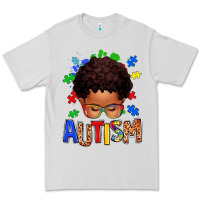 Dove Grey autism afro kid Premium Tee - texasbilliewilder
