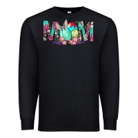 Black Western Mom With Easter Premium Sweatshirt - BundleAndBundleShop