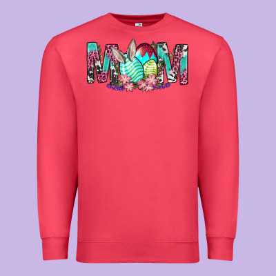 Western Mom With Easter Premium Sweatshirt Designed By Bundleandbundleshop