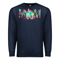 Navy Western Mom With Easter Premium Sweatshirt - BundleAndBundleShop