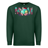 Sports Green Western Mom With Easter Premium Sweatshirt - BundleAndBundleShop