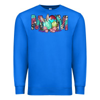 True Royal Western Mom With Easter Premium Sweatshirt - BundleAndBundleShop