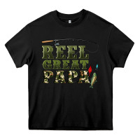 Black reel great papa Heavy Core Tee - Artiststas