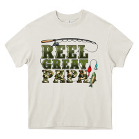 Cream reel great papa Heavy Core Tee - Artiststas