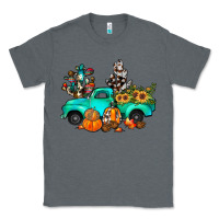 Charcoal Heather cactus pumpkin truck fall Classic Tee - JahusDesignShop