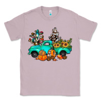 Lilac cactus pumpkin truck fall Classic Tee - JahusDesignShop