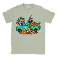 Matcha cactus pumpkin truck fall Classic Tee - JahusDesignShop