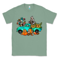 Sage cactus pumpkin truck fall Classic Tee - JahusDesignShop