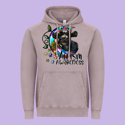Autism Awareness Vintage Hoodie Designed By Sublimationcraftshop
