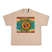 Burro football leopard turquoise sunflower Urban Heavy Tee - JahusDesignShop