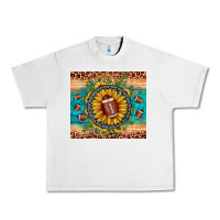 Lunar Rock football leopard turquoise sunflower Urban Heavy Tee - JahusDesignShop