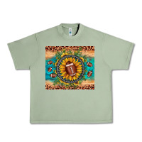 Oil Green football leopard turquoise sunflower Urban Heavy Tee - JahusDesignShop