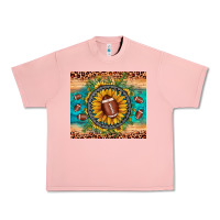 Salmon football leopard turquoise sunflower Urban Heavy Tee - JahusDesignShop