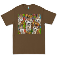 Cacao alpaca Premium Tee - BarkalooDesign