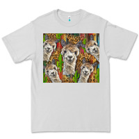 Dove Grey alpaca Premium Tee - BarkalooDesign