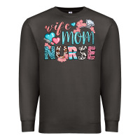 Smoke Wife Mom Nurse Premium Sweatshirt - BundleAndBundleShop