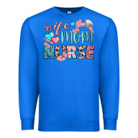 True Royal Wife Mom Nurse Premium Sweatshirt - BundleAndBundleShop