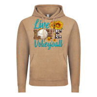 Vintage Coffee live love volleyball Vintage Hoodie - HRA Design Shop