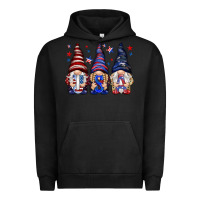 Pigment Black USA gnomies 4th of july Urban Hoodie - HowdyJamesFarm
