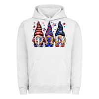 Pigment Lunar Rock USA gnomies 4th of july Urban Hoodie - HowdyJamesFarm