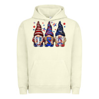Pigment Pistachio USA gnomies 4th of july Urban Hoodie - HowdyJamesFarm