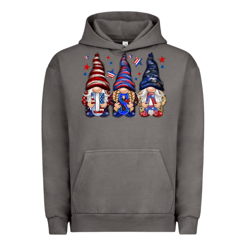 Usa Gnomies 4th Of July Urban Hoodie by HowdyJamesFarm | Teevron