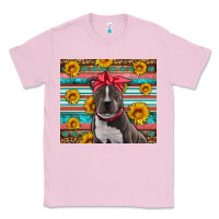 Bubblegum Pink western pitbull Classic Tee - Artiststas