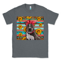 Charcoal Heather western pitbull Classic Tee - Artiststas