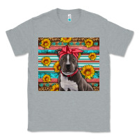 Heather Grey western pitbull Classic Tee - Artiststas