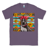 Lavender western pitbull Classic Tee - Artiststas