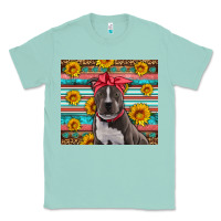 Seafoam western pitbull Classic Tee - Artiststas