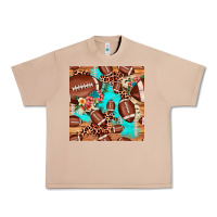 Burro football leopard cowhide seamless pattern Urban Heavy Tee - JahusDesignShop