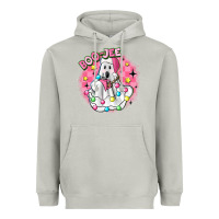 Moon Dust boo jee pink christmas ghost Heavyweight Hoodie - MaliasSmallBusiness