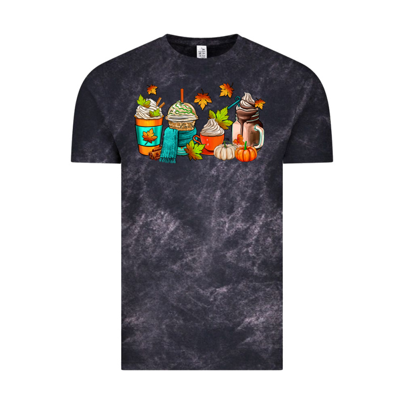 Fall Coffee Cups Vintage Tee by AdoDesignShop | Teevron