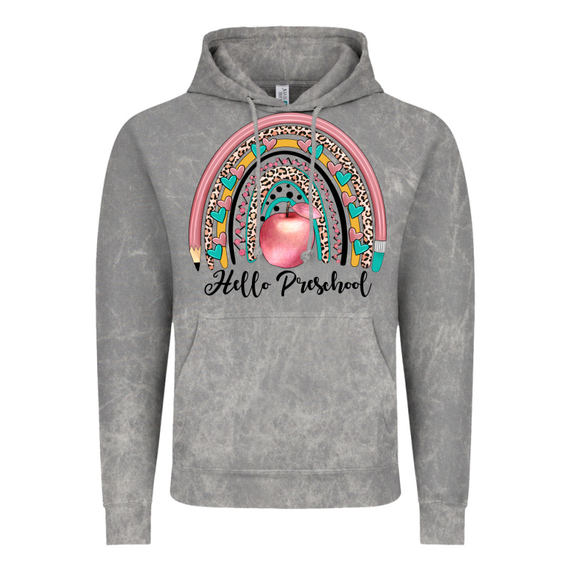 Hello Preschool Vintage Hoodie by JahusDesignShop | Teevron